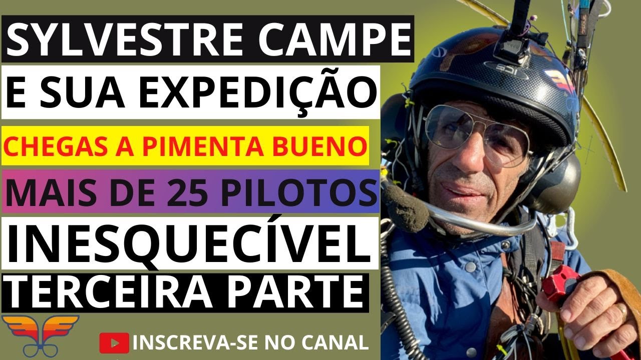 ✅ 2023 Sylvestre Campe e sua expedição chega a Pimenta Bueno