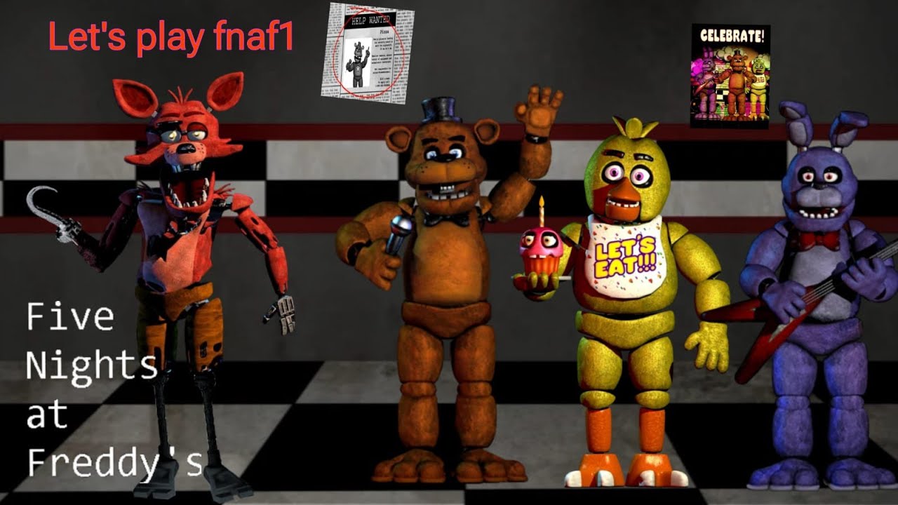Let's play fnaf1 ЧАСТЬ 4