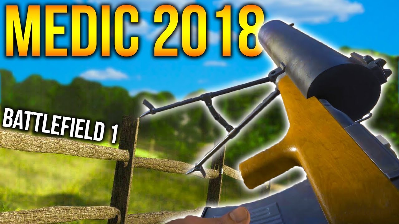 BATTLEFIELD 1 NEW FEDOROV, RSC, M1907, HOWELL BF1 Medic Gameplay