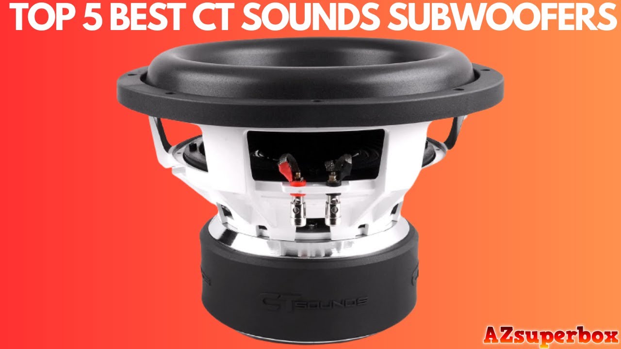 TOP 5 BEST CT SOUNDS SUBWOOFER SPEAKERS (2023)