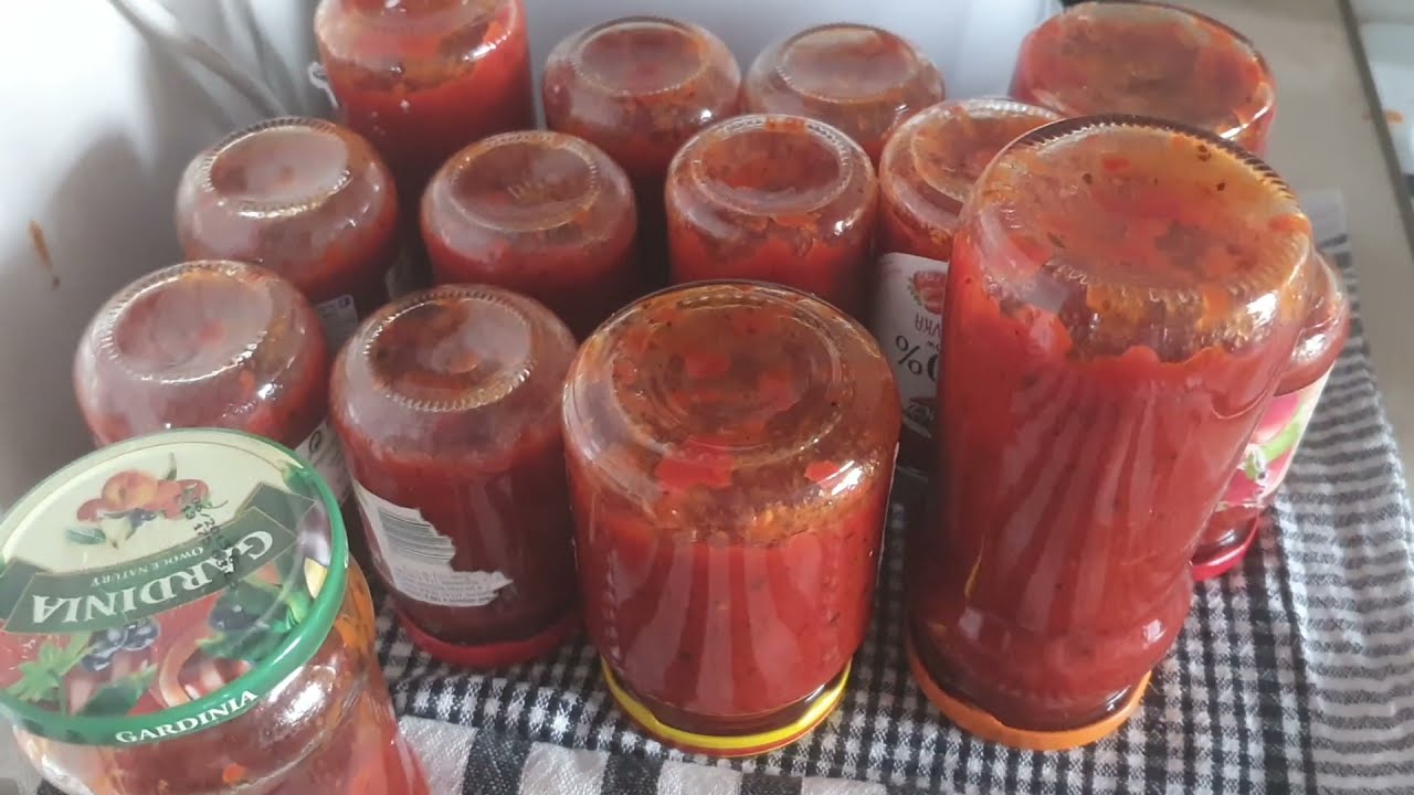 #PASTA #PAPRYKOWA DO MIĘS KANAPEK NA PIZZĘ #PRZETWORY