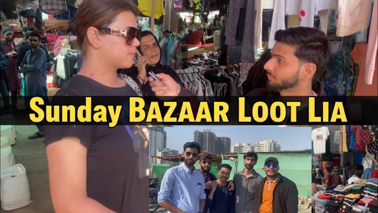 Clifton Sunday Bazaar 🛍️ | Awam, Rush Aur Sasti Shopping 😰 | Walking Interview