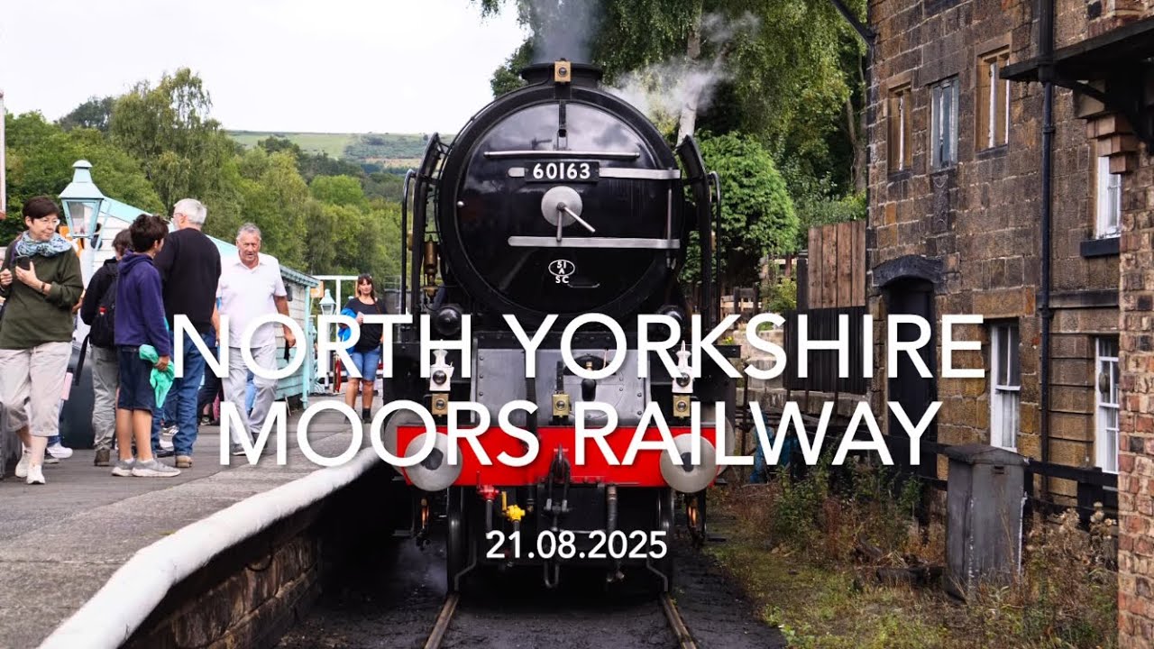 NYMR | 60163 TORNADO WORKS THE DINER! (21.08.2025)