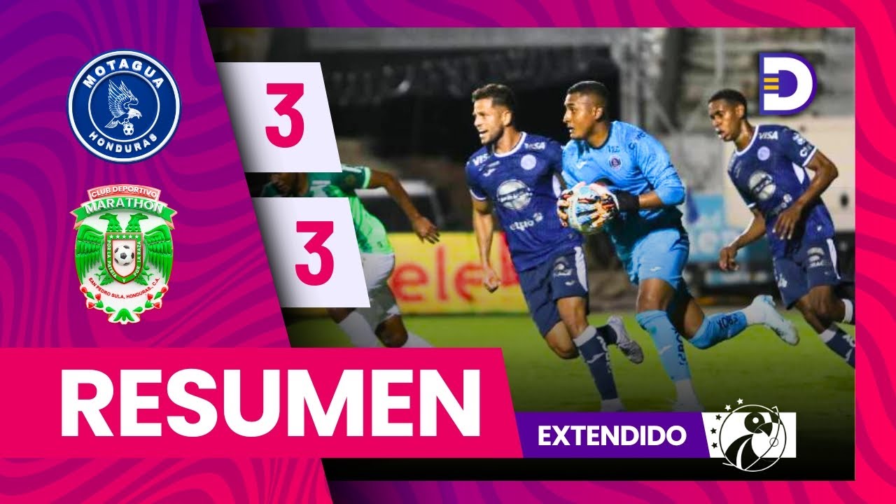Motagua 3 - 3 Marathón | Jornada 5 | Liga Nacional - Apertura 2025 - 2026