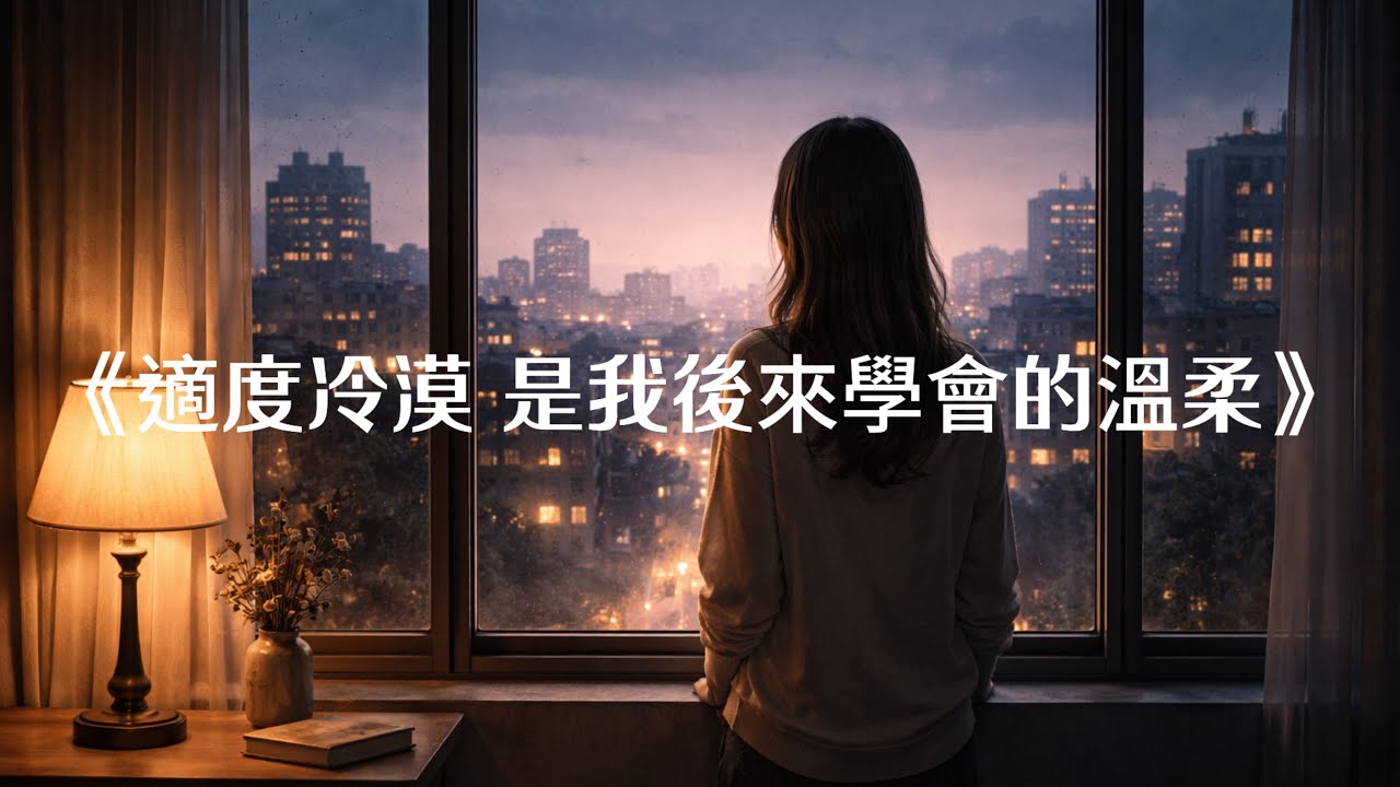 《適度冷漠 是我後來學會的溫柔》#心霊 #情感 #人間心理 #shortvideo #人間清醒 