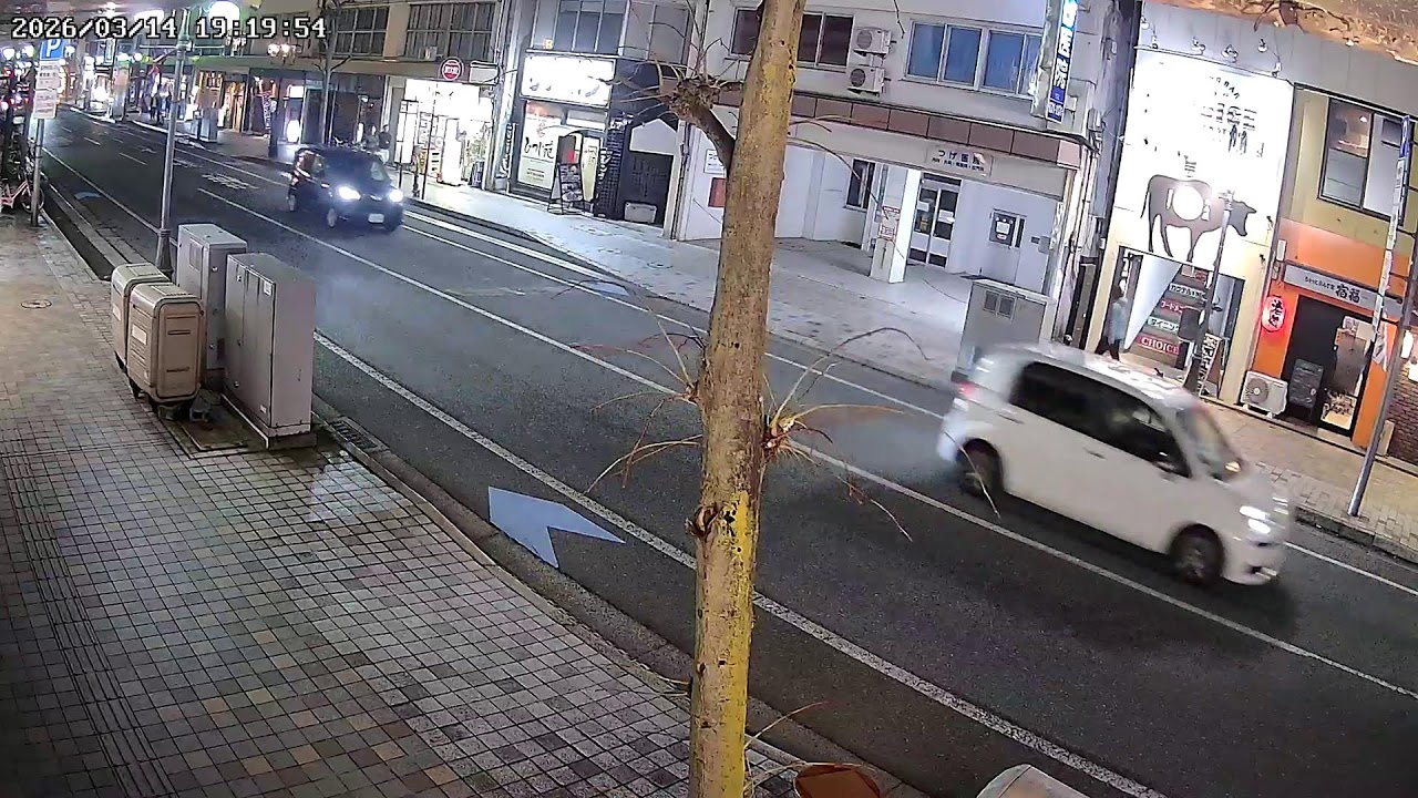 山形県山形市香澄町すずらん街ライブカメラ Yamagata Yamagatashi Live camera.world.cam