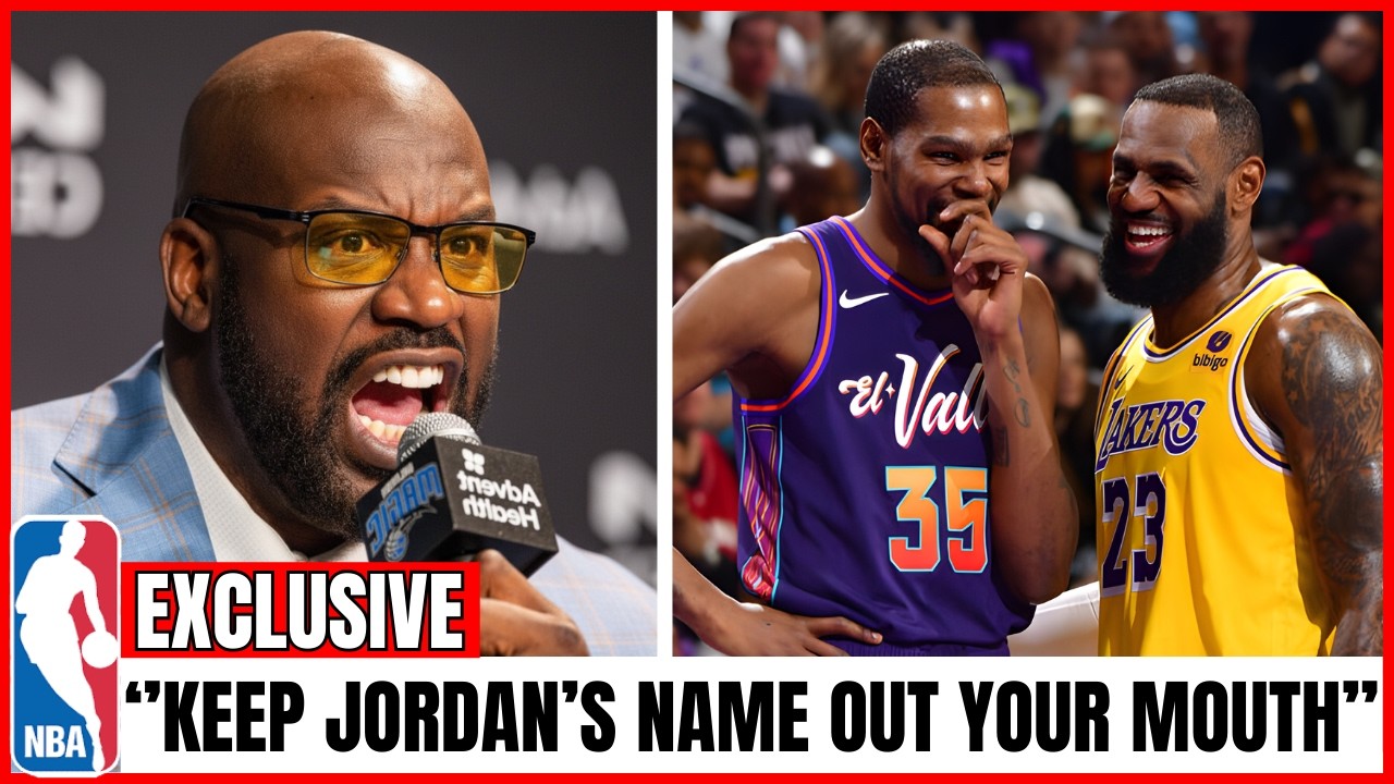 Shaq Confronts LeBron & KD Over MJ Disrespect — Things Get Heated