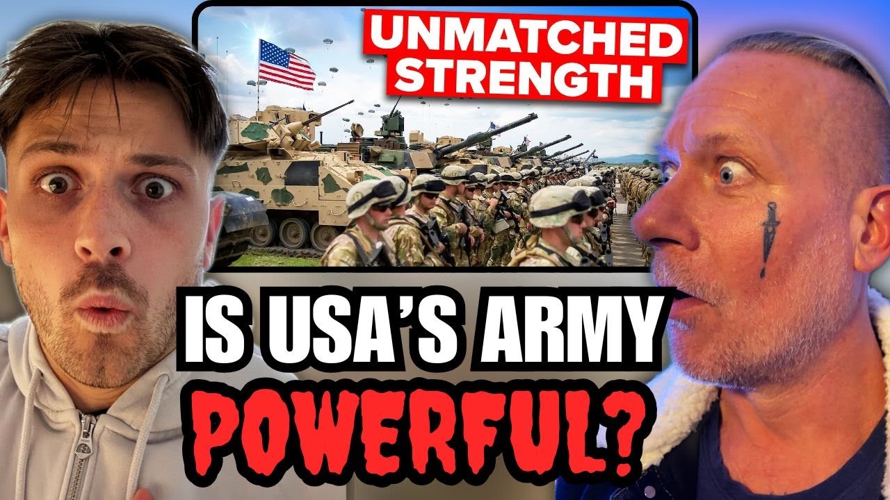 Европейские папа и сын узнают ИСТИННУЮ МОЩЬ армии США!