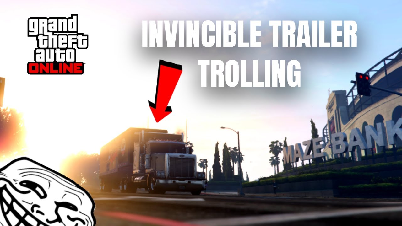Trolling Oppressor MK2s With MOC Cab + Haulage Trailer | GTA 5 Online