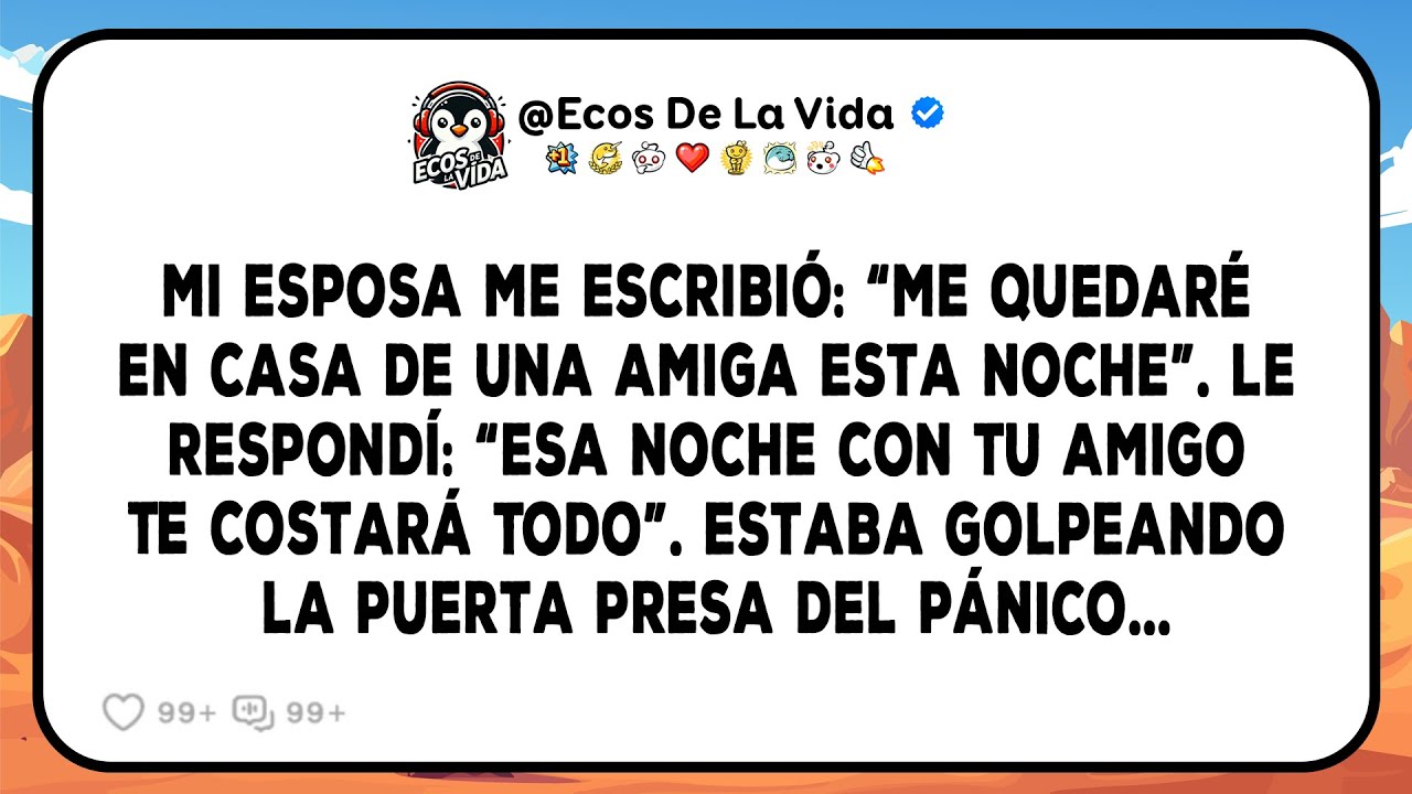 Mi Esposa Me Escribió: «Me Quedaré En Casa De Una Amiga Esta Noche». Después De Mi Respuesta,...