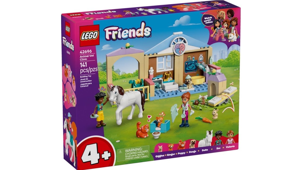 LEGO 42696 Instructions | Friends | Animal Vet Clinic | Vet
