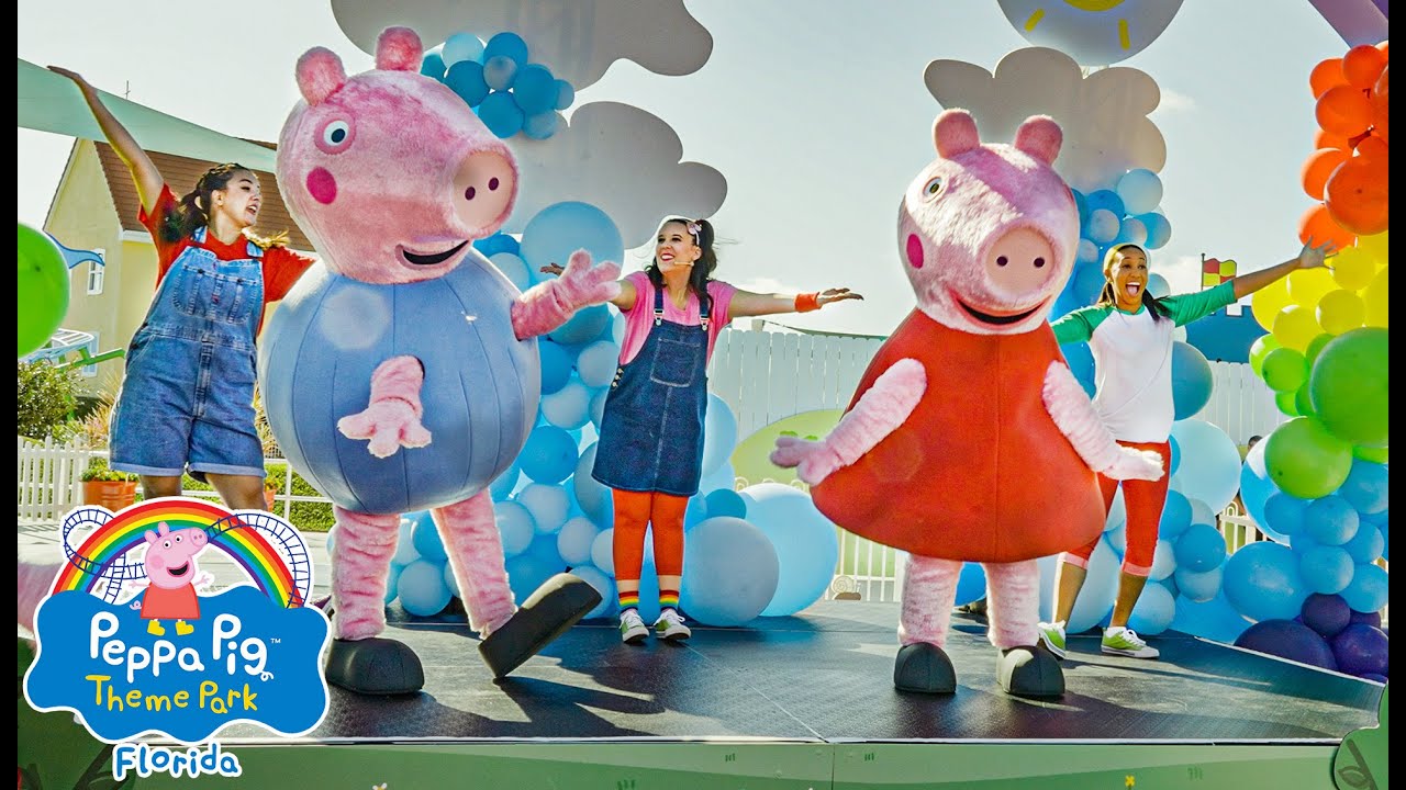 Full Peppa Pig Theme Park Grand Opening Ceremony LegoLand Florida