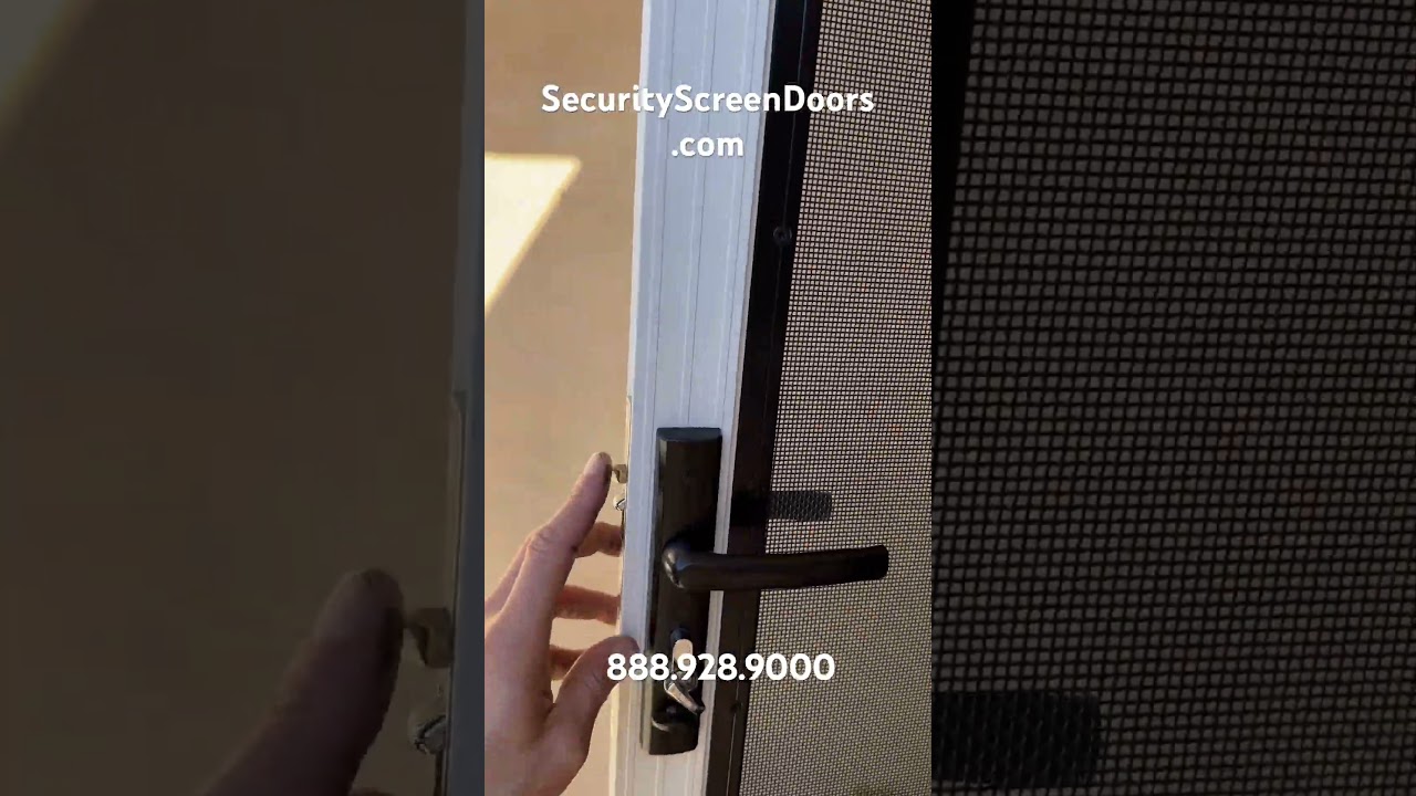 Security Screen Door by Crimsafe 888.928.9000