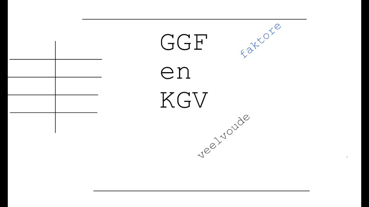 KGV en GGF Gr8 & 9