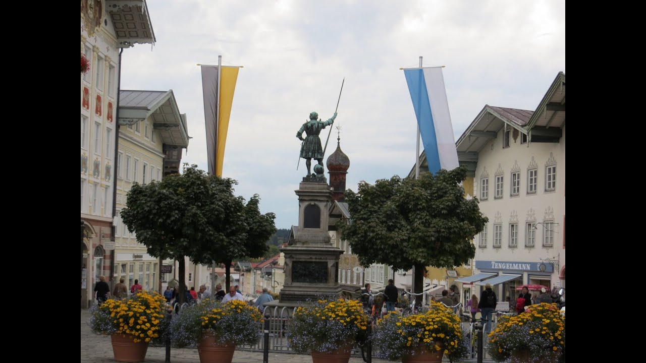 Bad Tölz, Germany: charming town on the German Alpine Road  (Deutsche Alpenstrasse)