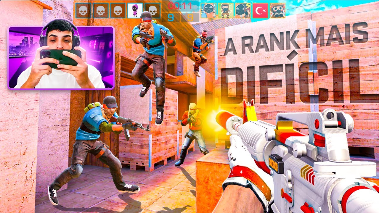 A RANK MAIS DIFÍCIL que EU JÁ JOGUEI, FOI SINISTRO do COMEÇO ao FIM! - STANDOFF 2