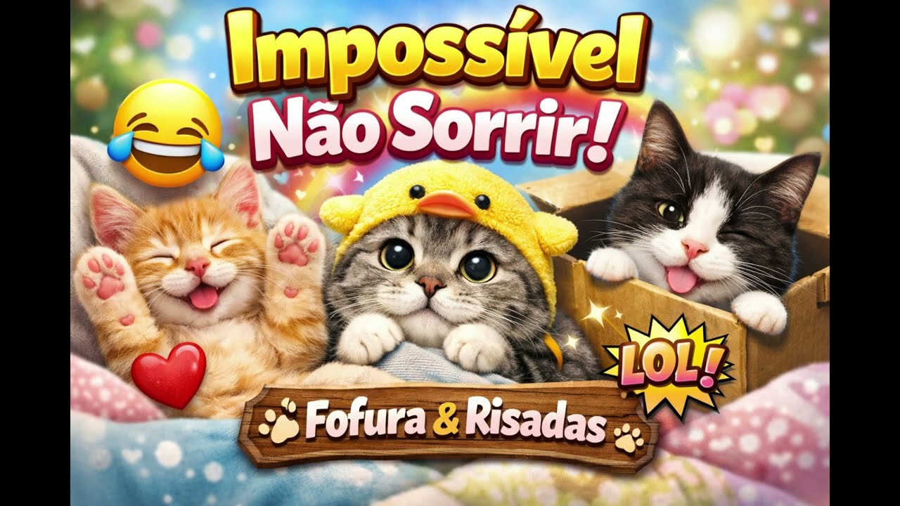 🐾 CENAS DIVERTIDAS DO MUNDO DOS GATOS 😹 | As Travessuras Mais Engraçadas!