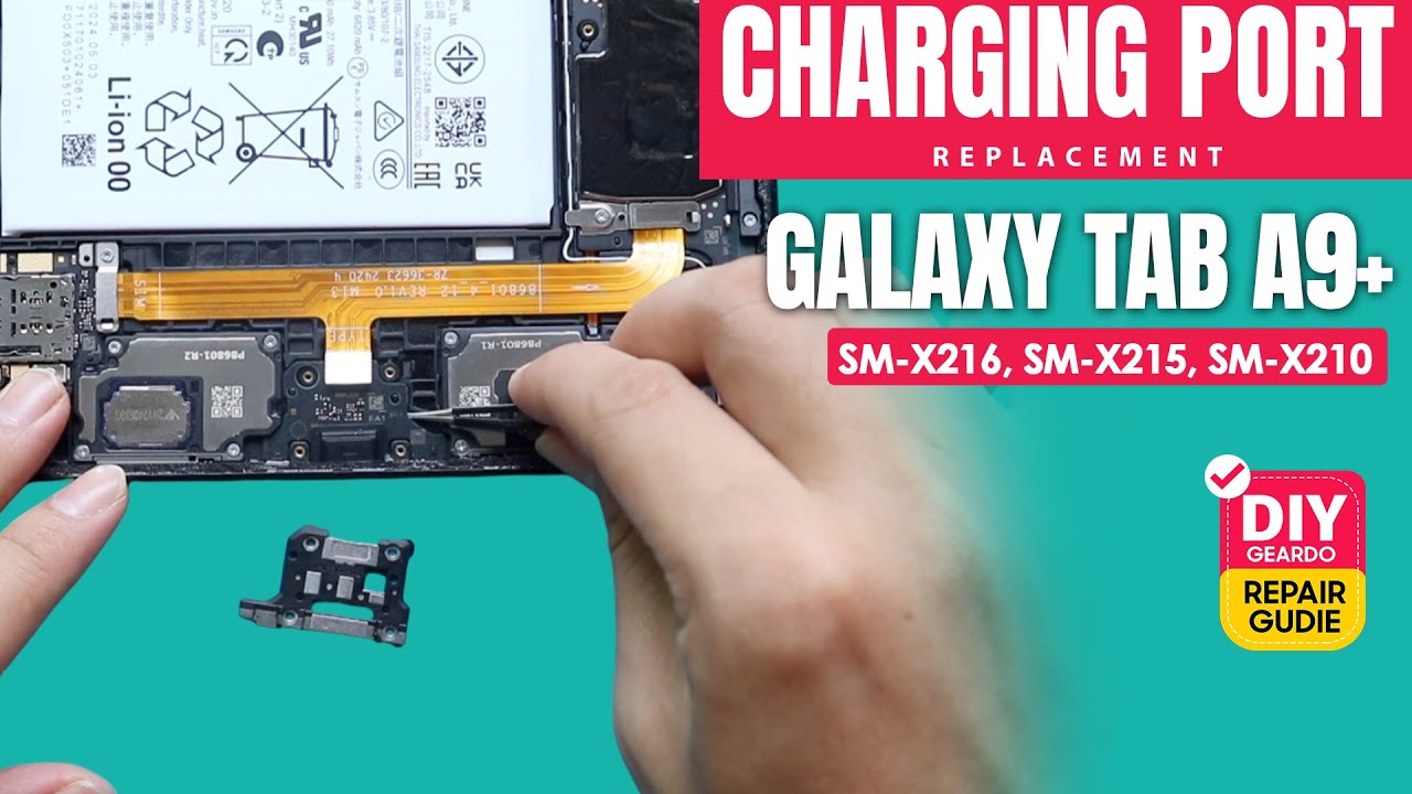 Замена порта зарядки Samsung Galaxy Tab A9+ SM-X200 X205 X207