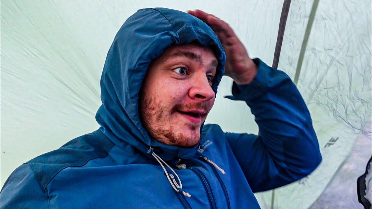 Camping In Gale Force WINDS In The Peak District| did the lanshan 2 hold up?