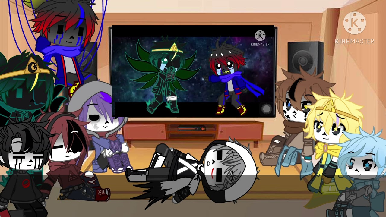 Sans AUs react to Bad Sanses | Cringy and Lazy QwQ