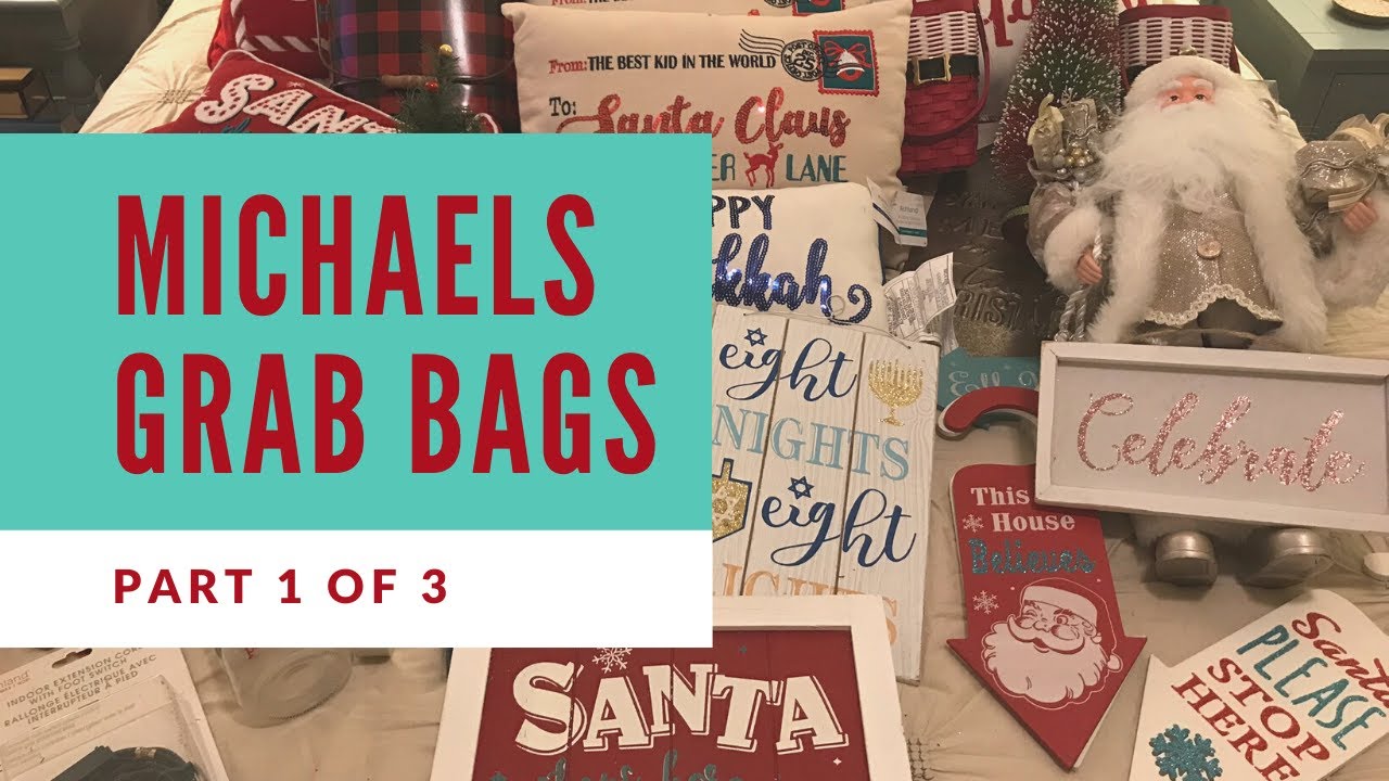 Michaels $4 Grab Bags - Largest Haul of 2020! Part 1 of 3