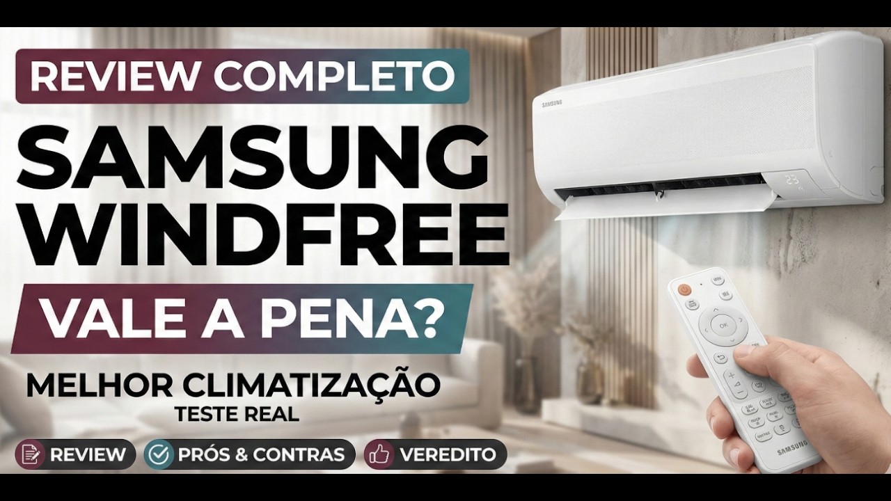 🔥 Samsung Ultra Connect AI 9.000 BTUs 2026: Gela 43% Mais Rápido e Dorme Melhor? Vale a Pena Mesmo?