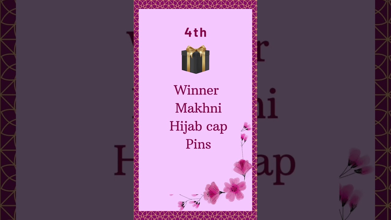 giveaway alert on Instagram Bushra_collection110 don't miss #giveaway #hijab