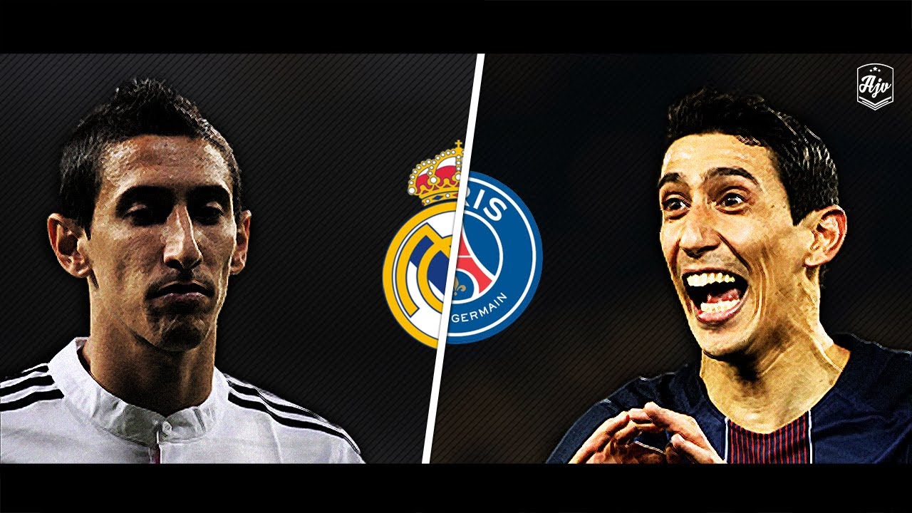 Di Maria in Real Madrid vs Di Maria in PSG | HD