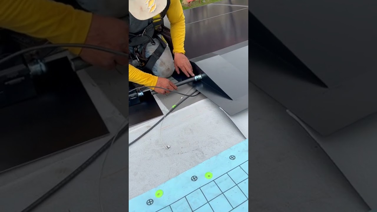 GAF Decotech Solar Installation #roofing #solarpanel #solarpower #renovation