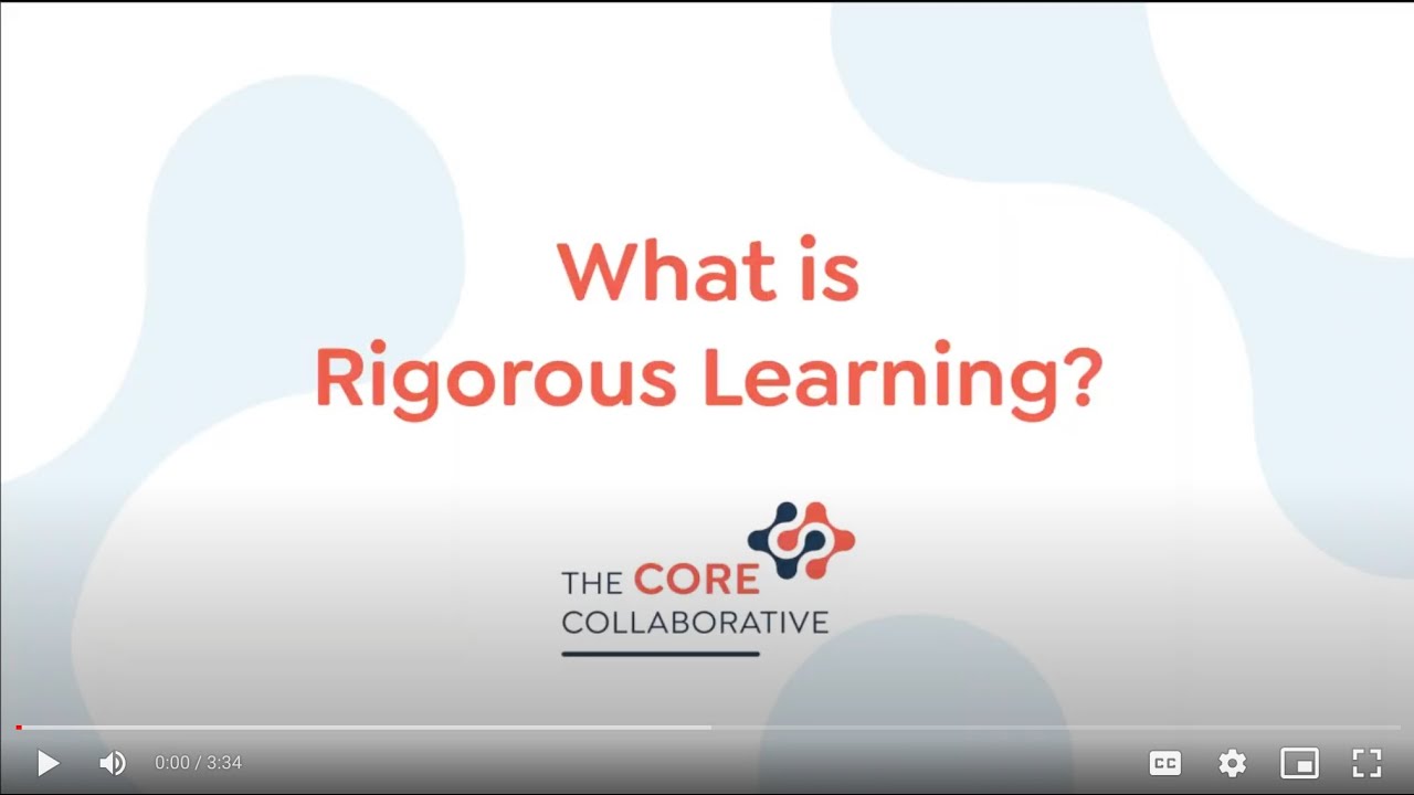 What is Rigorous Learning?