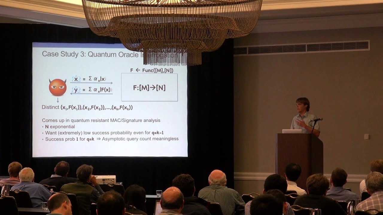 Mark Zhandry: Quantum Query Solvability: A Refinement of Quantum Query Complexity and Applications