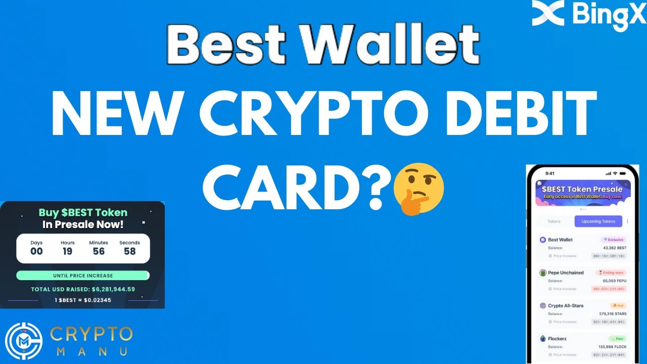 BEST WALLET PRESALE⚠️ NEW CRYPTO DEBIT CARD?🚀‼️🤑