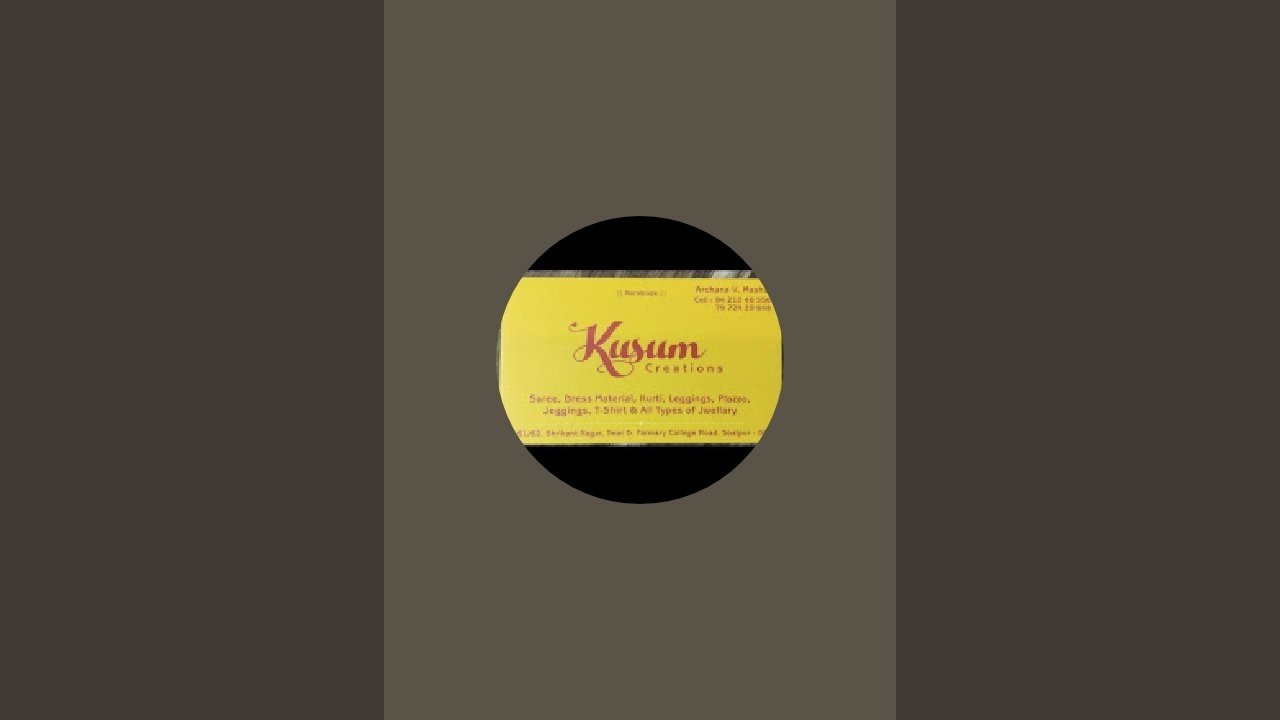 Kusum Creation is live! #linesaree #silksarees