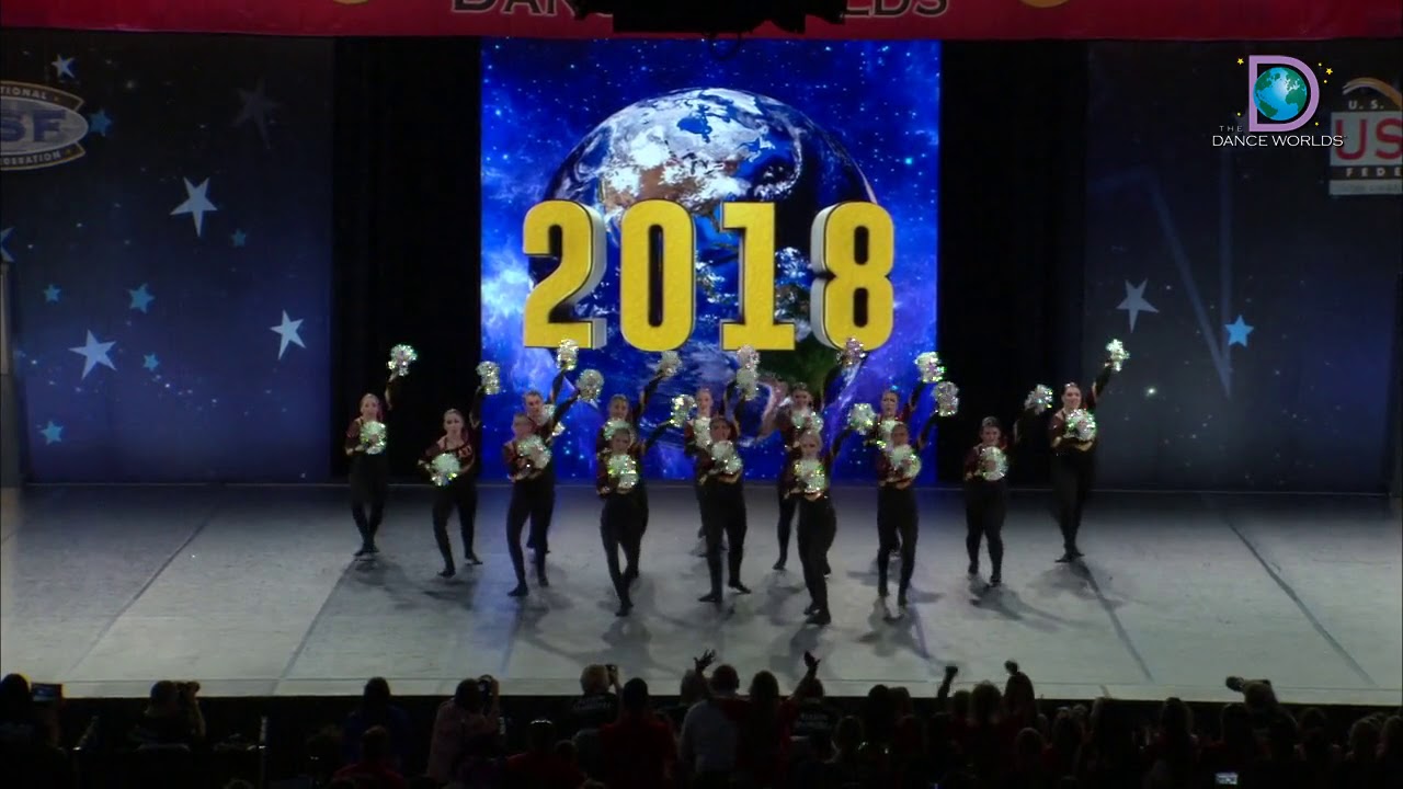 Gold Star Cheer and Dance Ltd - Gold Star Galaxy (Scotland) [2018 Open Pom Finals]