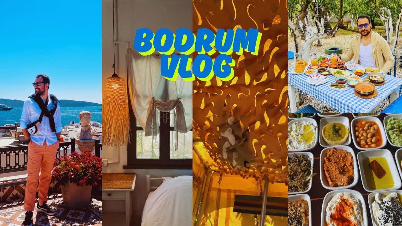 Hafta Sonu Bodrum Tatili! Uygun Fiyatlı Otel ve Mekan &Ouml;nerileri | Bodrum Gezilecek Yerler VLOG
