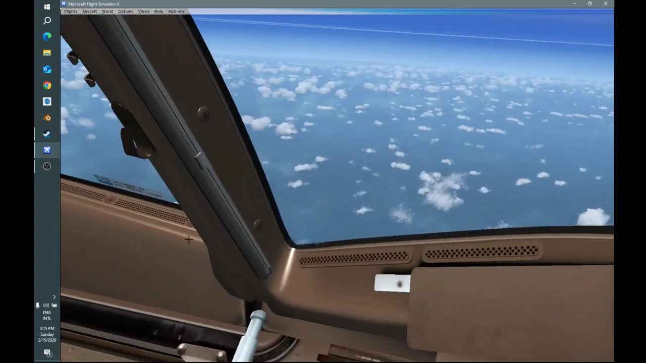 Landing at Bali PMDG 777 - FSX