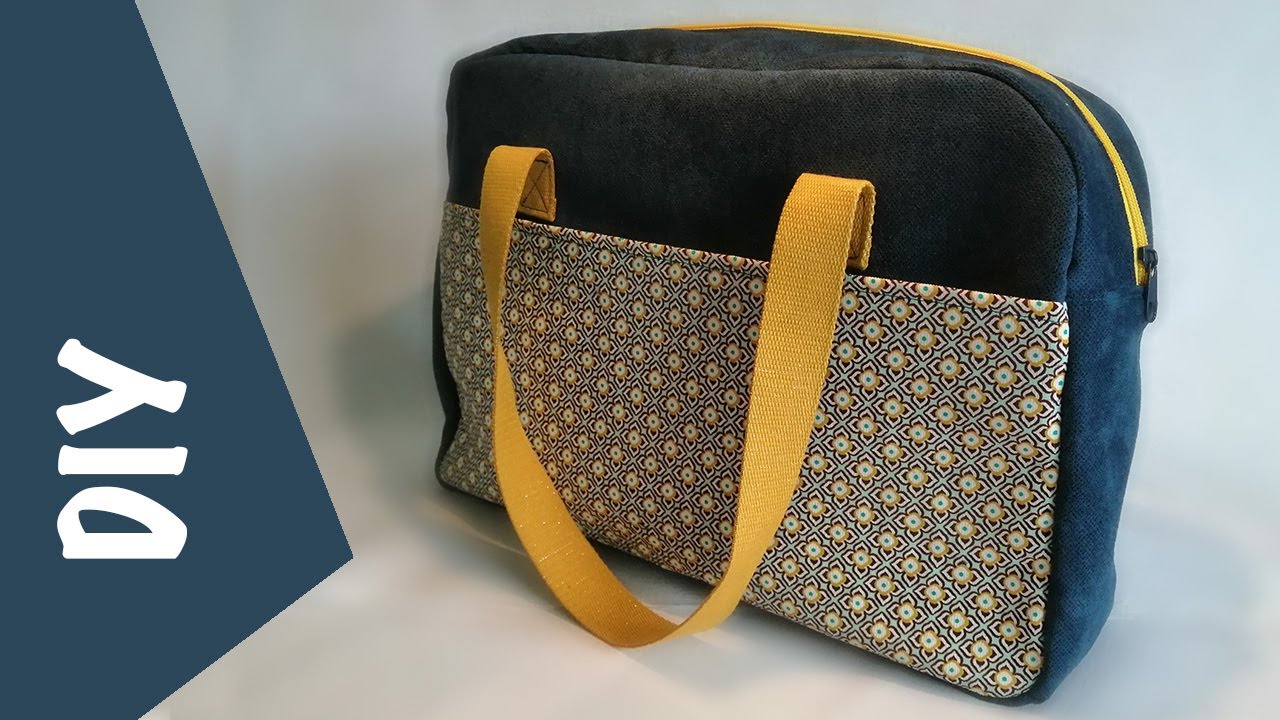 Tuto Couture : Le Sac Cerise Bleue / The blue cherry bag