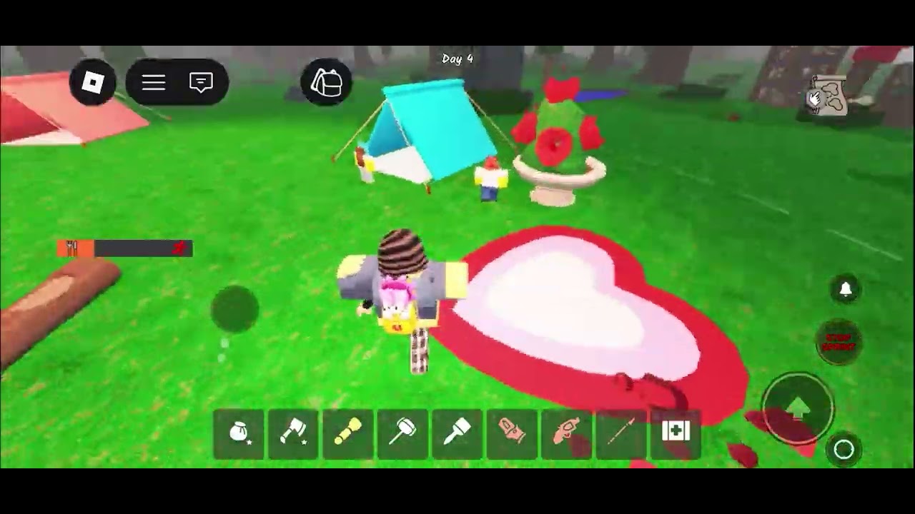 me just playing 99 nights in the forest ￼ for an hour