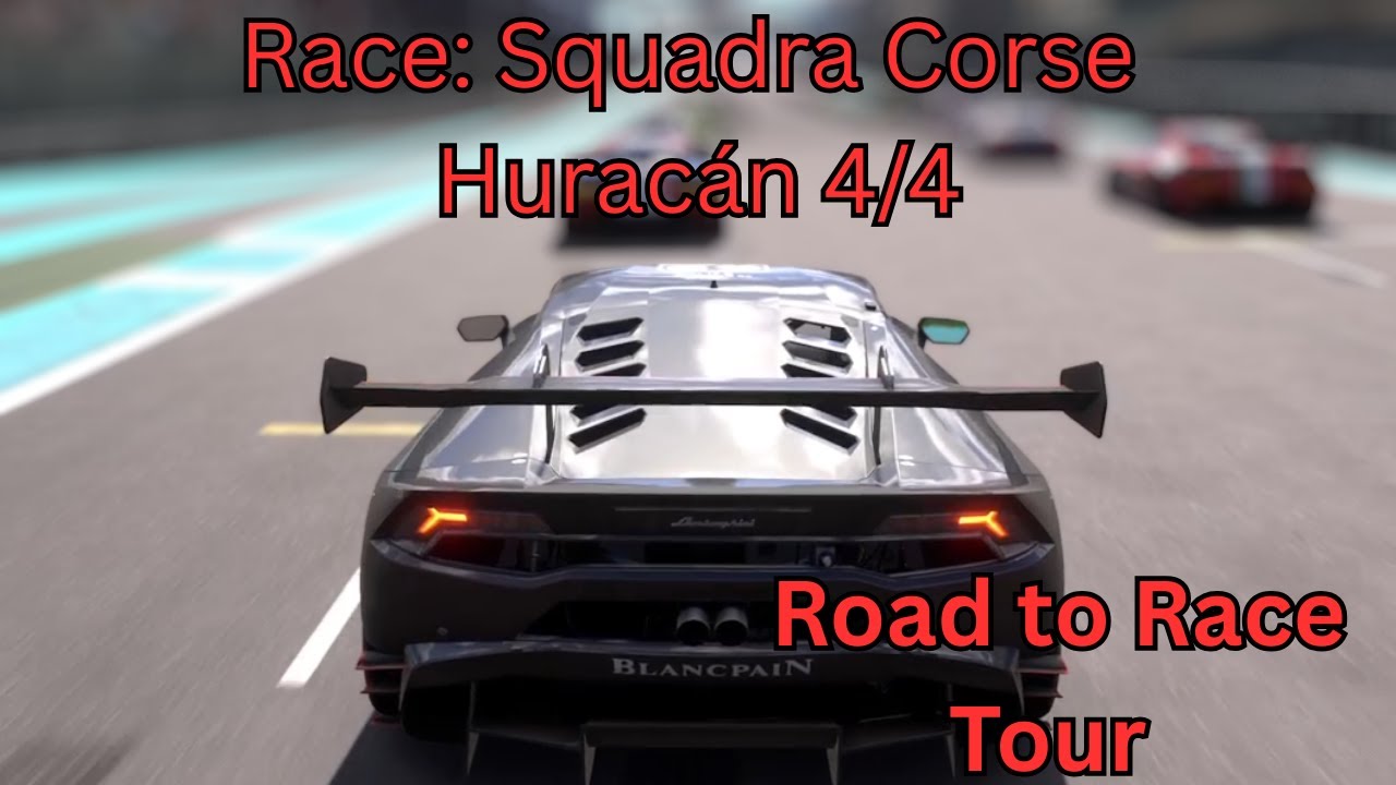 Yas Marina Circuit | Race: Squadra Corse Huracán  (4/4) | Moza R3 Gameplay