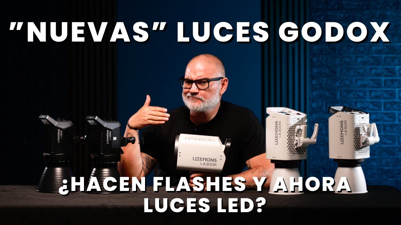 GODOX LITEMONS: ¿Los Que hacen BUENOS FLASHES ahora hacen BUENAS LUCES?