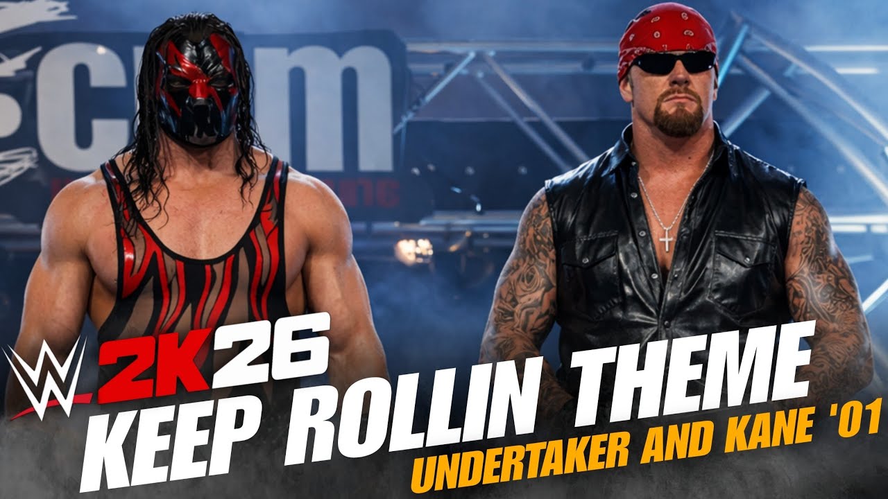WWE2K26 RETRO Brother of Destruction '01 Epic Entrance w/ Updated Rollin Theme Song !
