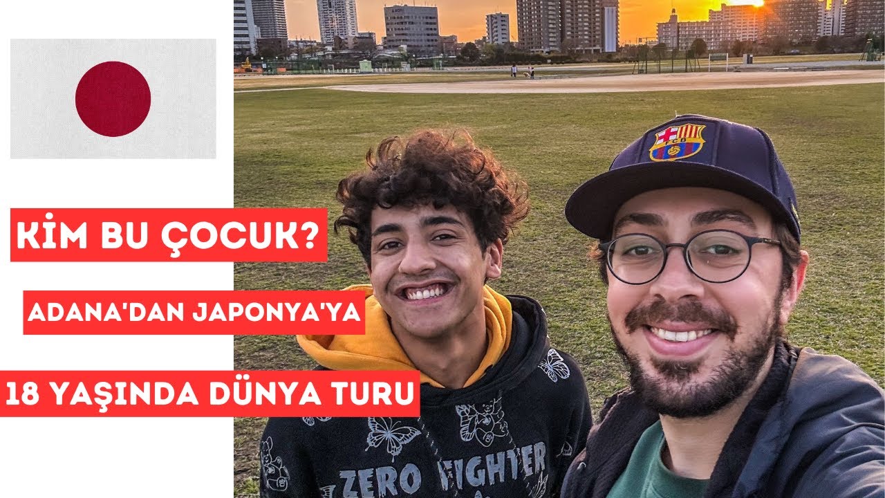 18 YAŞINDA  DÜNYA TURUNA ÇIKAN @Halil Kaptan  İLE JAPONYA'DA BULUŞTUM / TOKYO