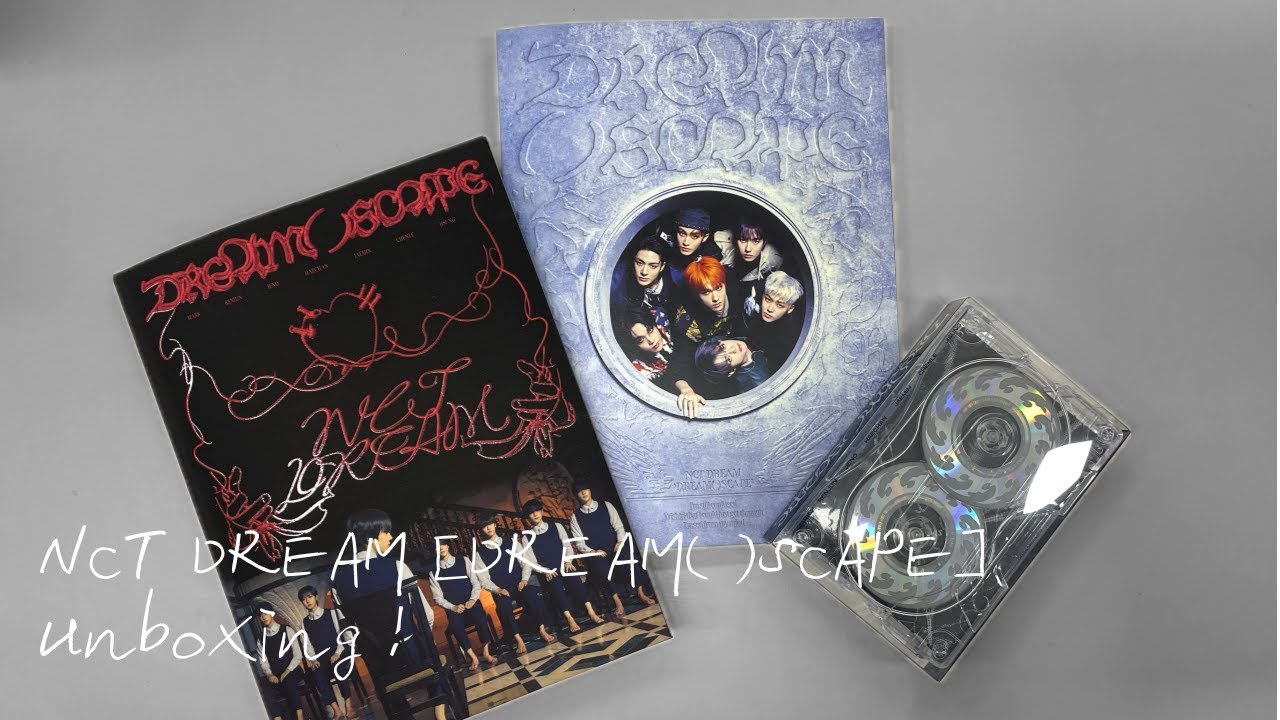 NCT DREAM [DREAM( )SCAPE] Unboxing !
