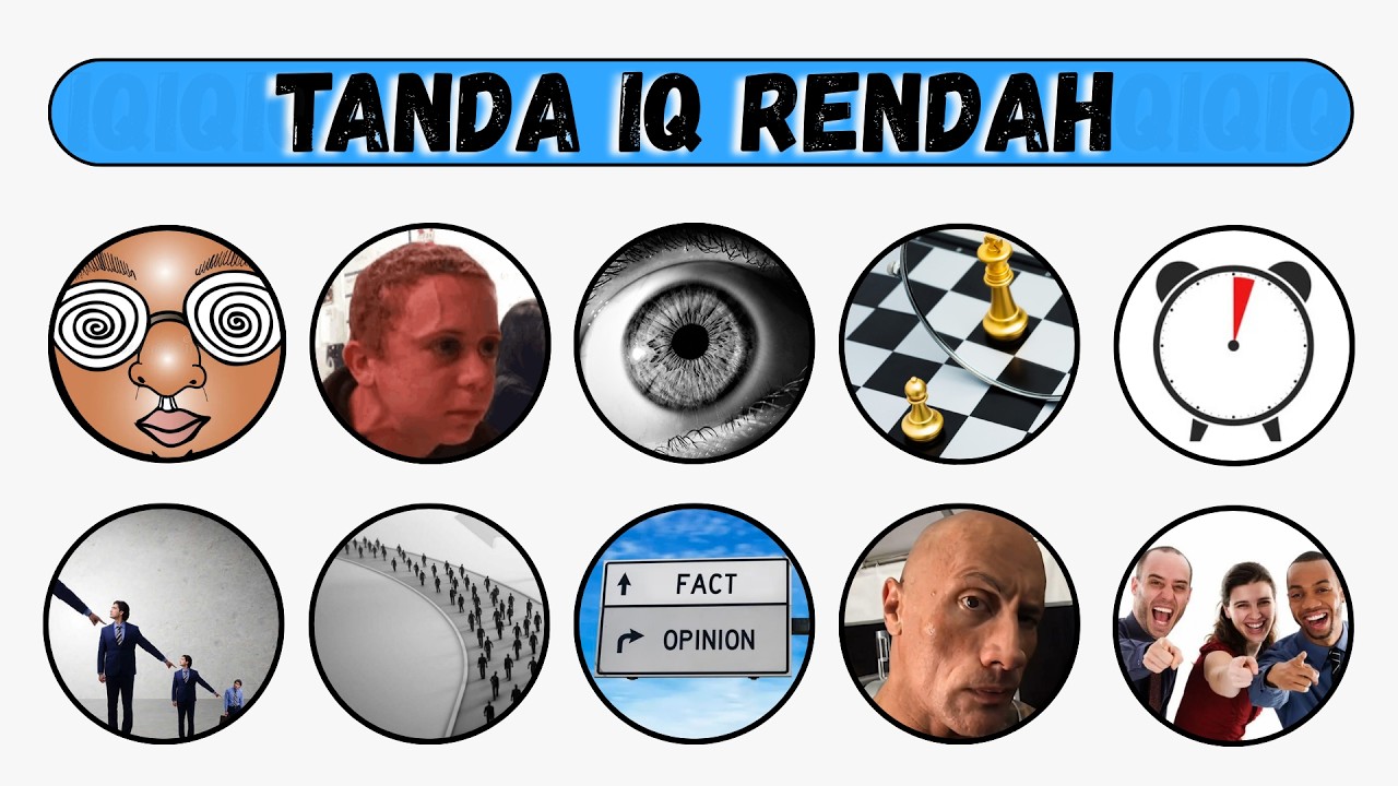 Tanda IQ Rendah Dijelaskan Dalam 9 Menit
