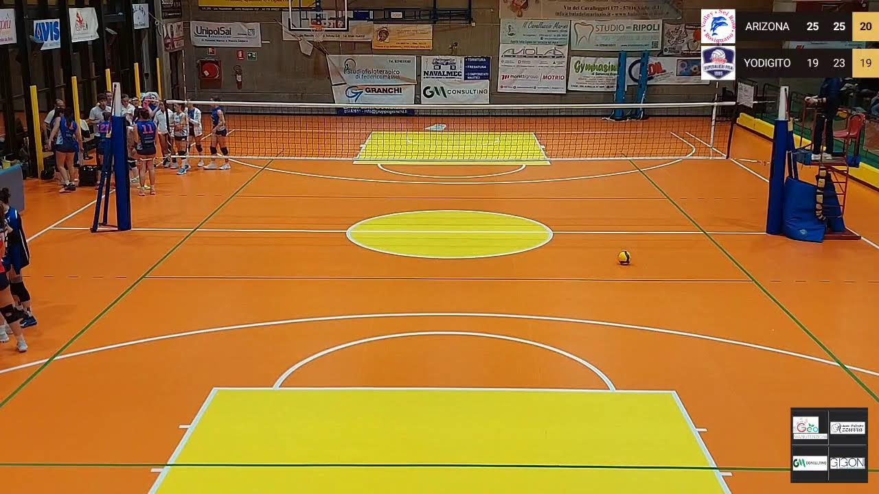 ARIZONA VOLLEY SEI ROSE ROSIGNANO - YODIGITO OSPEDALIERI
ARIZONA VS YODIGITO
