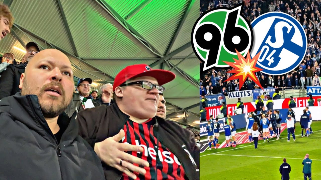 S04-FANS: „HANNOVER FÄLLT“ 💔 Hannover 96 vs Schalke 04 Stadionvlog