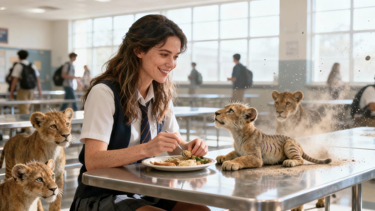 The Human Student Shared Her Lunch With a Predator Cub — Next Day the Whole Pack Guarded Her Seat