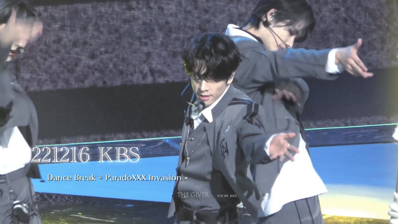 221216 KBS 가요대축제 Dance Break+ParadoXXX Invasion 엔하이픈 제이크 직캠 ENHYPEN JAKE FANCAM 4K FOCUS