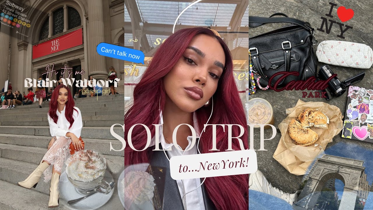 a gal & her camcorder in New York-`♡´-