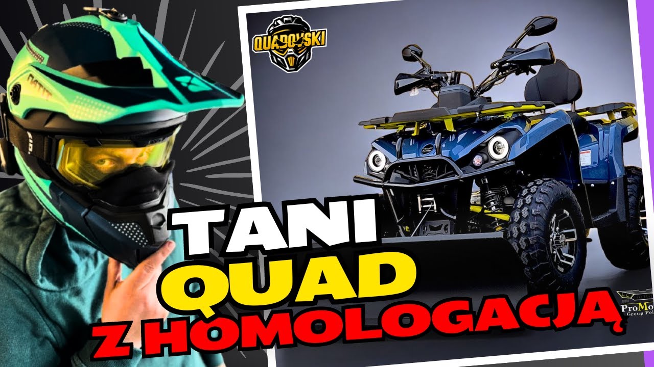 MIKILON HAMMER 200 | TANI QUAD Z HOMOLOGACJĄ | TESTUJEMY | RECENZJA | Z PŁUGIEM?